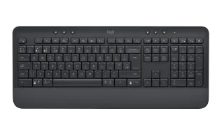 Logitech Signature K650 - Keyboard - wireless - Bluetooth 5.1 - QWERTY - UK - graphite