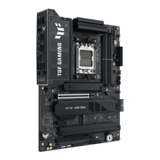 ASUS TUF GAMING X870E-PLUS WIFI7 - Motherboard - ATX - Socket AM5 - AMD X870E Chipset - USB4, USB-C 3.2 Gen 2x2, USB 3.2 Gen 2, USB 3.2 Gen 1 - Wi-Fi 7, 2.5 Gigabit LAN, Bluetooth - onboard graphics (CPU required) - HD Audio (8-channel)