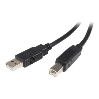 StarTech 5m USB 2.0 A to B Cable M/M - USB cable - USB (M) to USB Type B (M) - USB 2.0 - 5 m - black