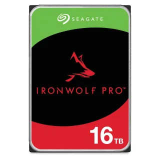 Seagate IronWolf Pro ST16000NT001 - Hard drive - 16 TB - internal - 3.5" - SATA 6Gb/s - 7200 rpm - buffer: 256 MB - with 3 years Seagate Rescue Data Recovery