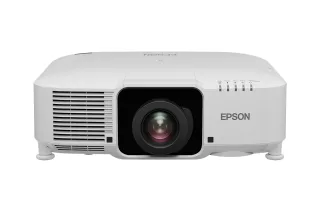 Epson EB-PQ2010W - 3LCD projector - 10000 lumens (white) - 10000 lumens (colour) - 3840 x 2160 - 16:9 - 4K - no lens - LAN - white