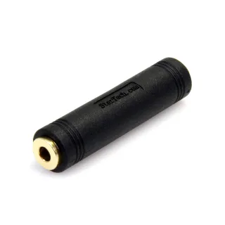 Startech 3.5mm Female to Female Coupler - 3.5mm Audio Coupler - Gold Plated Connectors - Female/Female - Aux Cord Adapter (GCAUD3535FF)