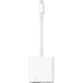 Apple - Lightning adapter - Lightning male to USB, Lightning female