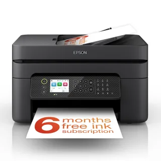 Epson WorkForce WF-2950DWF  2950DWF WF2950DWF 2950DWF WF2950 2950 - Multifunction printer - colour - ink-jet - 216 x 297 mm (original) - A4/Letter (media) - up to 10 ppm (printing) - 100 sheets - 33.6 Kbps - USB 2.0, Wi-Fi(n)