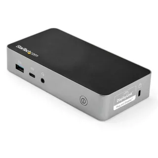 Startech USB-C Dock, Dual Monitor 1080p HDMI Laptop Docking Station, 60W Power Delivery, 1x USB-C, 3x USB-A, Ethernet, Dual HDMI Video Display USB 3.1 Gen 1 Type-C Dock, Mac & Windows - 60W PD With Charging (DK30CHHPDUK) - Docking station - USB-C 3.1 - 2 x HDMI - 1GbE - 90 Watt - United Kingdom