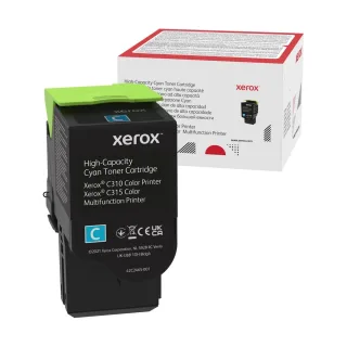 XEROX C310 CYAN STANDARD TONER CARTRIDGE (5500 PAGES)