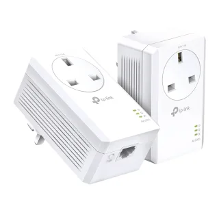 TP-Link TL-PA7017P KIT V4 - Starter Kit - powerline adapter kit 1GbE, HomePlug AV (HPAV), HomePlug AV (HPAV) 2.0, IEEE 1901 - wall-pluggable (pack of 2)