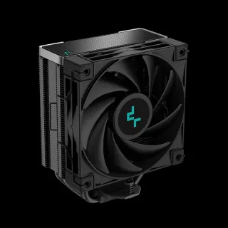 DeepCool AK400 Zero Dark Fan CPU Cooler, Universal Socket, High Performance 120mm Silent Hydro Bearing PWM Black Fan, 1850RPM, 4 Heat Pipes, Unique Matrix Fin Design, All Black, Intel LGA 1700 Bracket Included