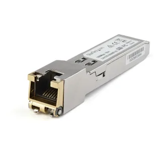 Startech Cisco GLC-TE Compatible Module, 1000BASE-T Copper Industrial Gigabit Ethernet Transceiver, SFP to RJ45 Cat6/Cat5e 100m Extended Temp, Cisco Firepower, IE 2000, C9500, C2960 - Lifetime Warranty (GLCTEST) - SFP (mini-GBIC) transceiver module (equivalent to: Cisco GLC-TE) - 1GbE - 1000Base-T - RJ-45 - up to 100 m