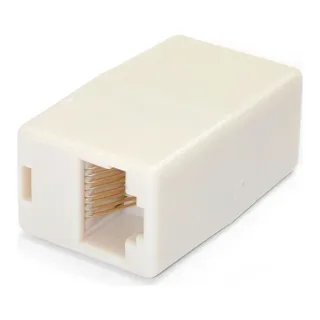 Startech Cat5e RJ45 Modular Inline Coupler - 10 Pack - Cat5e Coupler - RJ45 to RJ45 Coupler - 10 pack RJ45 Couplers - Ethernet Coupler - Network coupler - RJ-45 (F) to RJ-45 (F) - CAT 5e - beige (pack of 10)