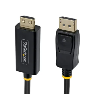 Startech - Adapter cable - DisplayPort male to HDMI male - 4.5 m - black - 4K60Hz support, Unidirectional, active