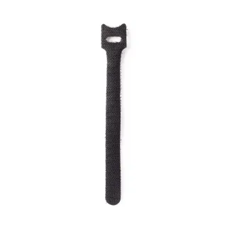 Startech 6in Hook and Loop Cable Ties, 50 Pack, Black, Reusable Cable Straps, Adjustable and Flexible, Cord Organizer Tie/Wraps for Professional Cable Management - Wire Loop Ties (B506I-HOOK-LOOP-TIES) - Cable tie - hook and loop - 15 m - black (pack of 50)