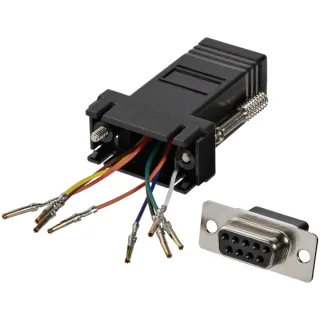 StarTech DB9 to RJ45 Modular Adapter - F/F - Serial adapter - DB-9 (F) to RJ-45 (F) - GC98FF - Serial adapter - DB-9 (F) to RJ-45 (F) - for P/N: ICUSB2324852, ICUSB422