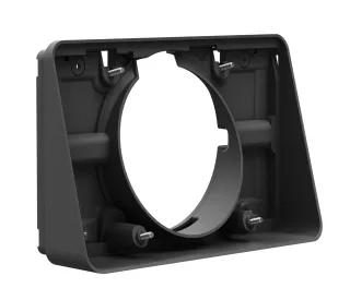 Logitech - Mounting kit (angle plinth, reversible interface) - 14° viewing angle - for meeting room touch controller - graphite - wall-mountable - for Tap Scheduler Purpose-Built Scheduling Panel for Meeting Rooms