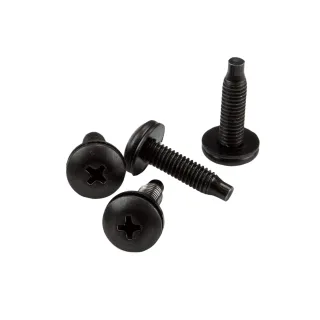 Startech Server Rack Screws - 50 pack - 10-32 Screws - Rack Mount Screws - Network Rack Screws - Rack Mount Hardware (CABSCRWS1032)