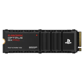 SanDisk Optimus GX PRO 850P - SSD - 4 TB - internal - M.2 2280 - PCIe 4.0 x4 (NVMe) - integrated heatsink