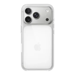 Apple - Protective cover for mobile phone - MagSafe compatibility - polycarbonate - clear - for iPhone 17 Pro