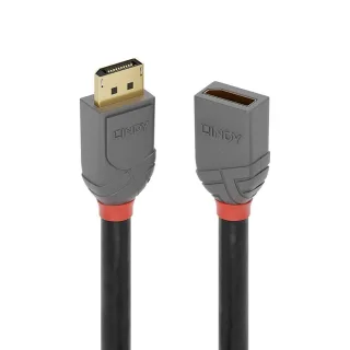 Lindy 36498 3M Displayport 1.4 Extension Cable Anthra Line