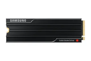 Samsung 9100 PRO MZ-VAP1T0 - SSD - encrypted - 1 TB - with heatsink - internal - M.2 2280 - PCI Express 5.0 x4 (NVMe) - 256-bit AES - TCG Opal Encryption 2.0 - black