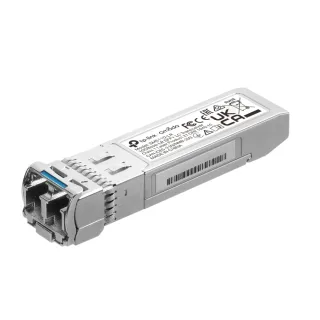 TP-Link TL-SM5110-LR V1 - SFP+ transceiver module - 10GbE - 10GBase-LR - LC single-mode - up to 10 km - 1310 nm - for JetStream TL-SG3428X, TL-SG3428XMP, TL-SG3452XP V1