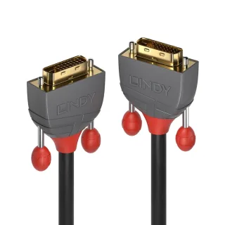 Lindy 36225 7.5M Dvi-d Dual Link Cable Anthra Line