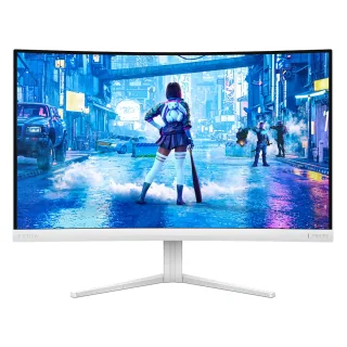 Philips Evnia 5000 27M2C5201L - LED monitor - gaming - curved - 27" - 1920 x 1080 Full HD (1080p) @ 180 Hz - Fast VA - 3000:1 - HDR10 - 0.5 ms - 2xHDMI, DisplayPort - white