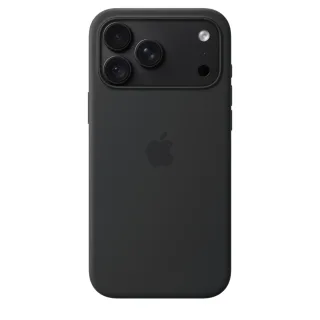 Apple - Protective cover for mobile phone - MagSafe compatibility - silicone - black - for iPhone 18 Pro Max
