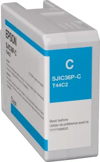 Epson C13T44C240 SJIC36P-C Ink Cartridge C6000 Series Cyan