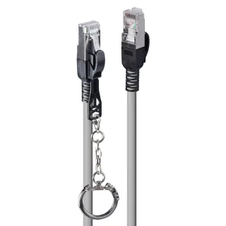 Lindy 47609 20M CAT.6A S/Ftp Security Network Cable Grey