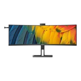 Philips 45B1U6900CH - 6000 Series - LED monitor - curved - 45" (44.5" viewable) - 5120 x 1440 Dual Quad HD @ 75 Hz - VA - 450 cd/m² - 3000:1 - DisplayHDR 400 - 4 ms - 2xHDMI, DisplayPort, 2xUSB-C - speakers - black