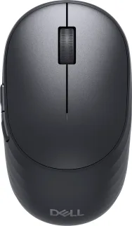 Dell Pro 7 MS746 - Mouse - rechargeable, compact - right and left-handed - optical - 5 buttons - wireless - 2.4 GHz, Bluetooth - USB wireless receiver - black - with 3 years NBD Advance Exchange