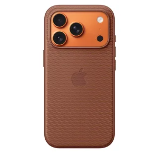 Apple - Protective cover for mobile phone - MagSafe compatibility - TechWoven - sienna - for iPhone 17 Pro