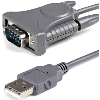 Startech USB to Serial Adapter - 3 ft / 1m - with DB9 to DB25 Pin Adapter - Prolific PL-2303 - USB to RS232 Adapter Cable (ICUSB232DB25)