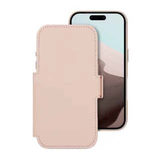 dbramante1928 Lynge - Flip cover for mobile phone - MagSafe compatibility - ICON - pink sand - for Apple iPhone 17 Pro, 18 Pro