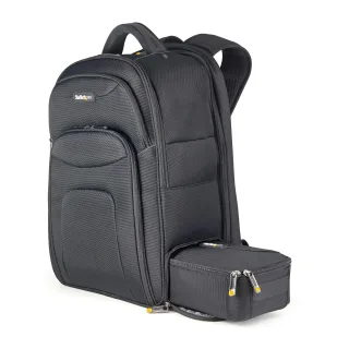 Startech 17.3" Laptop Backpack with Removable Accessory Organizer Case - Professional IT Tech Backpack for Work/Travel/Commute - Ergonomic Computer Bag - Durable Ballistic Nylon - Notebook/Tablet Pockets - Notebook carrying backpack - 17.3