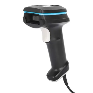 Manhattan 154116 2D Long Range LED Barcode Scanner USB 450MM Scan Depth Max
