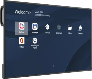 ViewSonic CDE4314-2C - 43" Diagonal Class CDE14-2C Series LED-backlit LCD display - digital signage - with built-in media player / optional slot-in PC capability - 4K UHD (2160p) 3840 x 2160 - direct-lit LED