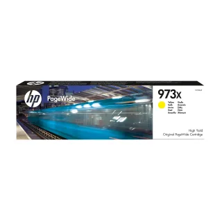 HP 973X - High Yield - yellow - original - PageWide - ink cartridge