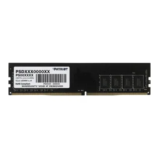 Patriot Signature Series (PSD48G32002) 8GB, DDR4, U-DIMM, 3200MTs, CL22, 288 Pin, Limited Lifetime Warranty