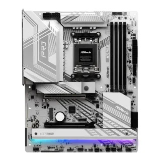 ASRock X870 PRO RS AMD AM5 Socket Motherboard, ATX, 4x DDR5 Slots, 3x M.2 Sockets, Fitted I/O Shield, 2.5GbE LAN, 1x HDMI Port / 2x USB-C (USB4)