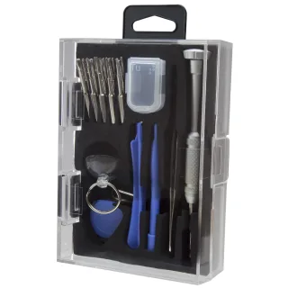 Startech Cell Phone Repair Kit - with Case - Multipurpose - Computer Tool Kit - Electronics Kit - PC Tool Kit (CTKRPR) - Mobile phone repair tool set - 23 pieces - in case