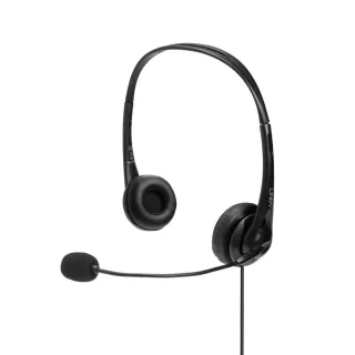 Lindy 42870 USB Stereo Multimedia Adjustabl Headphones with Microphone