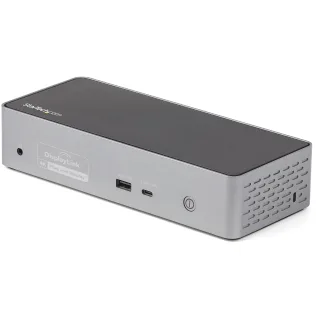 Startech USB-C Dock, 4K 60Hz Quad Monitor DisplayPort & HDMI, Universal USB C Docking Station with 100W Power Delivery Charging, USB Hub w/ 1x USB Type-C & 3x USB-A, Ethernet, Audio - Thunderbolt 3 Compatible (DK31C4DPPDUE) - Docking station - USB-C 3.2 Gen 2 / Thunderbolt 3 - 4 x DP, 4 x HDMI - 1GbE - United Kingdom, Europe