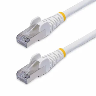 Startech 12m White CAT8 Ethernet Cable, Snagless, S/FTP, 25G/40G - Patch cable - RJ-45 (M) to RJ-45 (M) - 12 m - 5.6 mm - S/FTP - CAT 5/5e/6/6a/8 - IEEE 802.3bt/IEEE 802.3ba - halogen-free, snagless - white
