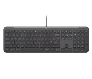 Logitech Signature Slim Wired K620 for Business - Keyboard - full size - USB-C - QWERTY - UK
