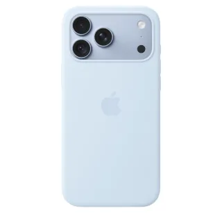 Apple - Protective cover for mobile phone - MagSafe compatibility - silicone - crisp blue - for iPhone 18 Pro Max