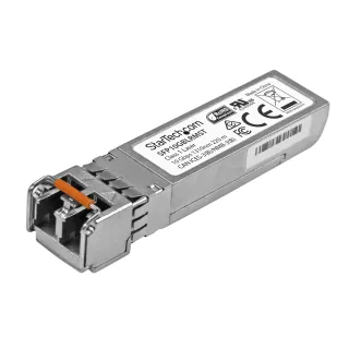 Startech MSA Uncoded Compatible SFP+ Module, 10GBASE-LRM, 10GbE Multi Mode (MMF) Fiber Optic Transceiver, 10GE Gigabit Ethernet SFP+, LC Connector, 200m, 1310nm, DDM, Mini GBIC Module - Lifetime Warranty (SFP10GBLRMST)