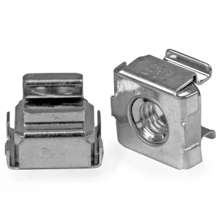 Startech M5 Cage Nuts - 100 Pack - M5 Mounting Cage Nuts for Server Rack & Cabinet (CABCAGENUTS2)