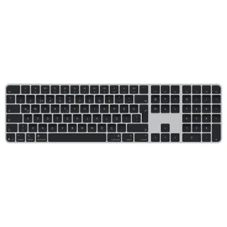 Apple Magic Keyboard with Touch ID and Numeric Keypad - Keyboard - USB-C - wireless - Bluetooth - QWERTY - Turkish - black keys