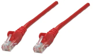 Intellinet 325967 Network Cable CAT5E Cca 10M Red U/Utp Snagless/Booted